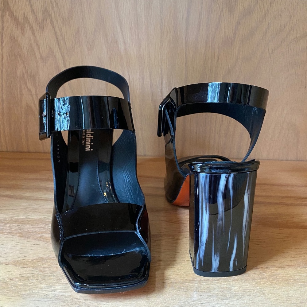 Baldinini Black Patent Leather